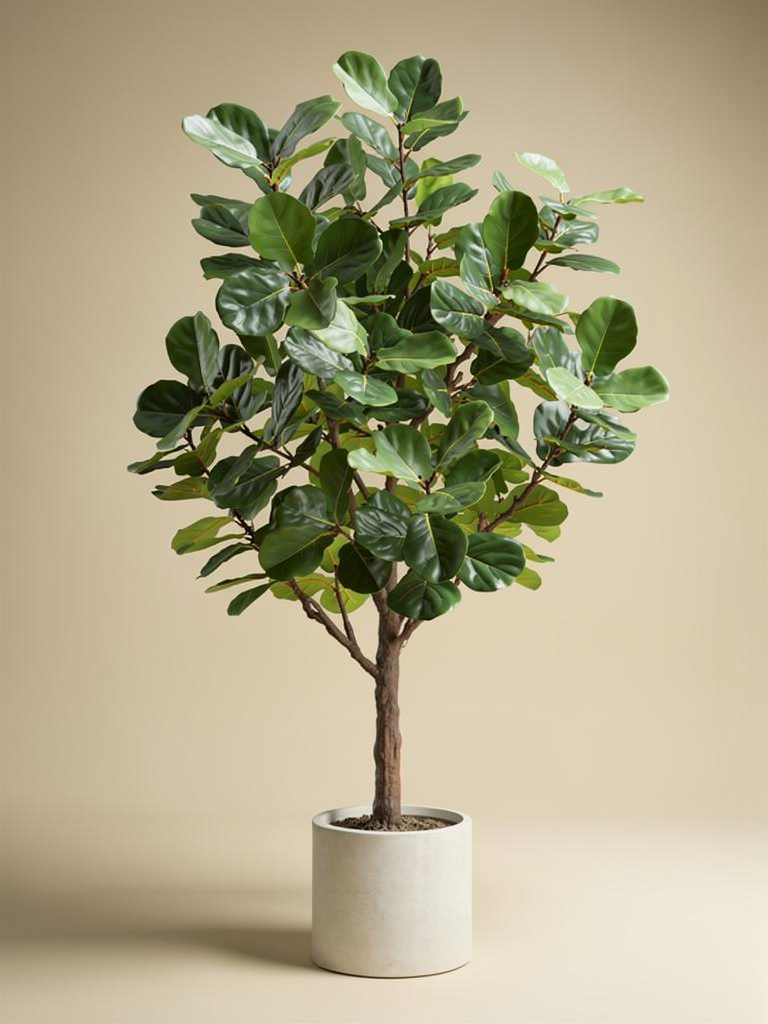Kunstboom ROSAN 270cm, detailopname van het blad