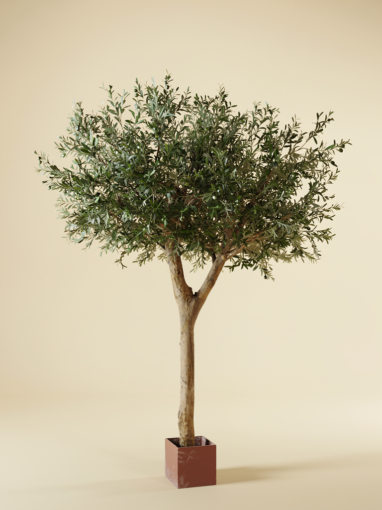 Kunst olijfboom LOUA 260cm, kleurvariant naturel